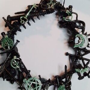 ONE OF A KIND, WREATH MADE FROM REAL HARDWARE..